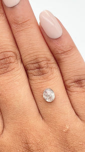 1.14ct | Rustic Oval Shape Rose Cut Diamond - Modern Rustic Diamond
