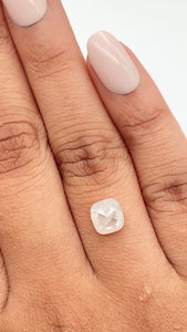1.50ct | Rustic Cushion Shape Rose Cut Diamond - Modern Rustic Diamond
