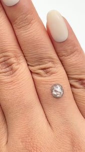 0.90ct | Rustic Cushion Shape Rose Cut Diamond - Modern Rustic Diamond