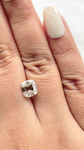 2.05ct | W-X/SI1 Cushion Shape Old Mine Cut Diamond (GIA) - Modern Rustic Diamond