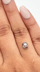 1.01ct | Rustic Cushion Shape Rose Cut Diamond - Modern Rustic Diamond