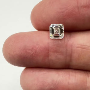 1.53ct | H/VS2 Asscher Shape Step Cut Diamond (GIA) - Modern Rustic Diamond