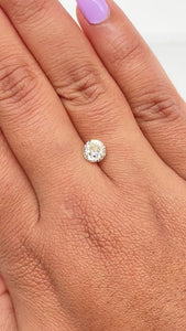1.26ct | M/SI1 Round Shape Vintage Old European Cut Diamond (GIA) - Modern Rustic Diamond