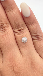 0.86ct | Rustic  Round Shape Brilliant Cut Diamond - Modern Rustic Diamond