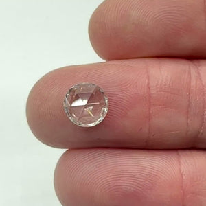 1.11ct | G/VVS2 Round Shape Rose Cut Diamond - Modern Rustic Diamond
