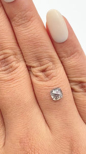 0.99ct | Rustic Cushion Shape Rose Cut Diamond - Modern Rustic Diamond