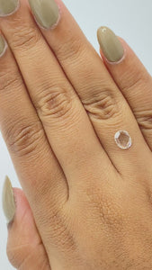 0.55ct | F-G/VS Oval Shape Rose Cut Diamond - Modern Rustic Diamond