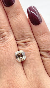 2.54ct | W-X/VVS2 Cushion Shape Old Mine Cut Diamond (GIA) - Modern Rustic Diamond