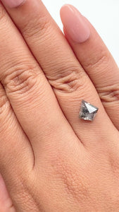 2.06ct | Rustic Kite Shape Rose Cut Diamond - Modern Rustic Diamond