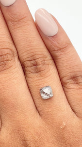 1.01ct | Rustic Cushion Shape Rose Cut Diamond - Modern Rustic Diamond
