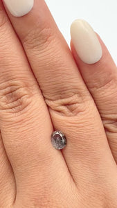 0.88ct | Rustic Oval Shape Brilliant Cut Diamond - Modern Rustic Diamond