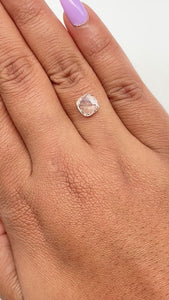 1.50ct | F/VS2 Cushion Shape Rose Cut Diamond (GIA) - Modern Rustic Diamond