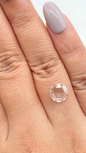 1.06ct | G/SI1 Round Shape Rose Cut Diamond (GIA) - Modern Rustic Diamond