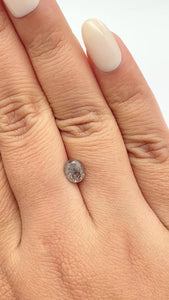 1.38ct | Rustic  Oval Shape Brilliant Cut Diamond - Modern Rustic Diamond