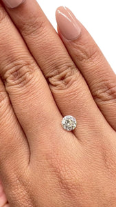 1.22ct | K/VS1 Round Shape Old European Cut Diamond (GIA) - Modern Rustic Diamond