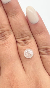 1.50ct | Rustic Round Shape Rose Cut Diamond - Modern Rustic Diamond