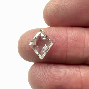 2.05ct | I/SI1 Lozenge Shape Rose Cut Diamond (IGI) - Modern Rustic Diamond