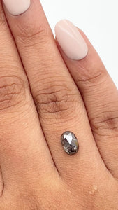 1.07ct | Rustic Oval Shape Rose Cut Diamond - Modern Rustic Diamond
