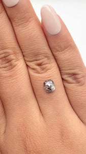 1.13ct | Rustic  Cushion Shape Rose Cut Diamond - Modern Rustic Diamond