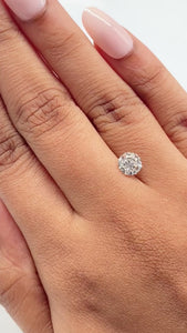 1.00ct | E/VS1 Round Shape Old European Cut Diamond (GIA) - Modern Rustic Diamond