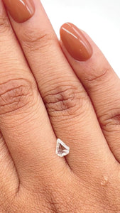 0.37ct | G/VS1 Shield Shape Step Cut Diamond - Modern Rustic Diamond