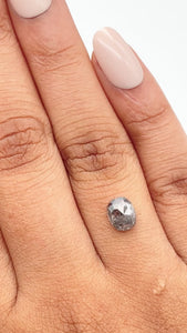 1.12ct | Rustic Cushion Shape Rose Cut Diamond - Modern Rustic Diamond