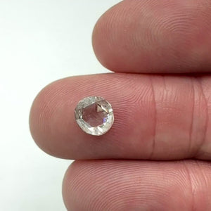1.13ct | G-H/SI Round Shape Rose Cut Diamond - Modern Rustic Diamond