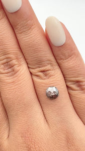 0.81ct | Rustic Cushion Shape Rose Cut Diamond - Modern Rustic Diamond