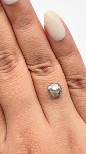 1.37ct | Rustic  Cushion Shape Rose Cut Diamond - Modern Rustic Diamond