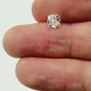 1.20ct | H/SI1 Cushion Shape Brilliant Cut Diamond (GIA) - Modern Rustic Diamond