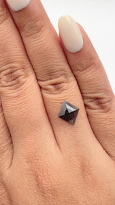 1.36ct | Rustic Lozenge Shape Rose Cut Diamond - Modern Rustic Diamond