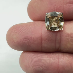 5.02ct | Champagne SI1 Octagonal Shape Step Cut Diamond - Modern Rustic Diamond