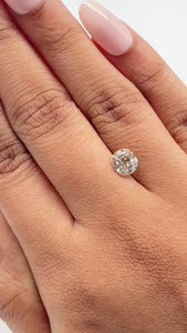 1.23ct | O-P/VS1 Cushion Shape Old Mine Cut Diamond (GIA) - Modern Rustic Diamond
