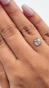 1.29ct | Rustic Cushion Shape Rose Cut Diamond - Modern Rustic Diamond