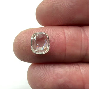 2.02ct | G-H/SI Cushion Shape Rose Cut Diamond - Modern Rustic Diamond