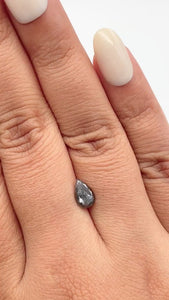 0.81ct | Rustic  Pear Shape Brilliant Cut Diamond - Modern Rustic Diamond