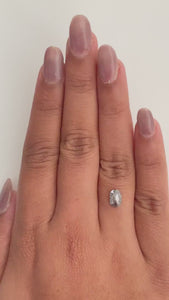0.95ct | Rustic Oval Shape Rose Cut Diamond - Modern Rustic Diamond