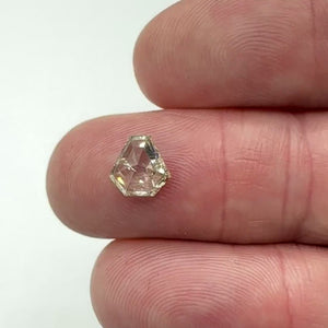 1.08ct | J-K/SI Shield Shape Rose Cut Diamond - Modern Rustic Diamond