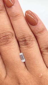 0.48ct | D/VVS Emerald Shape Step Cut Diamond - Modern Rustic Diamond