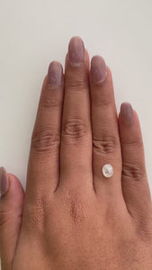 1.43ct | Rustic Oval Shape Rose Cut Diamond - Modern Rustic Diamond