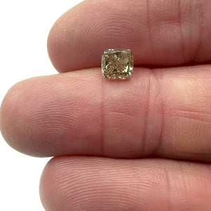 1.08ct | Champagne VS-SI Cushion Shape Brilliant Cut Diamond - Modern Rustic Diamond