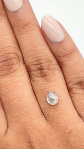 1.09ct | Rustic Oval Shape Rose Cut Diamond - Modern Rustic Diamond