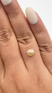 0.96ct | Rustic  Hexagon Shape Rose Cut Diamond - Modern Rustic Diamond