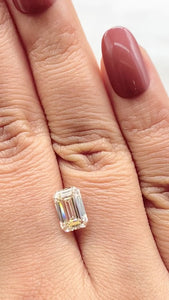 2.01ct | Champagne VS2 Emerald Shape Step Cut Diamond (GIA) - Modern Rustic Diamond