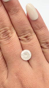 3.43ct | Rustic Round Shape Brilliant Cut Diamond - Modern Rustic Diamond