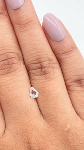 0.33ct | F-G/VVS Shield Shape Step Cut Diamond - Modern Rustic Diamond