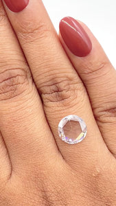 1.63ct | D/VVS2 Round Shape Rose Cut Diamond (GIA) - Modern Rustic Diamond