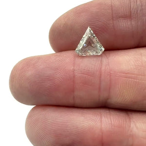 1.29ct | H/SI1 Shield Shape Step Cut Diamond (GIA) - Modern Rustic Diamond