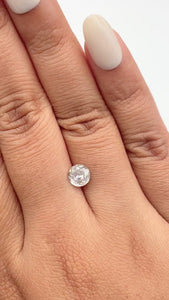 1.05ct | Rustic  Round Shape Brilliant Cut Diamond - Modern Rustic Diamond