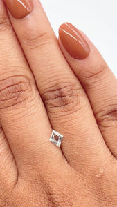 0.31ct | H/VS1 Lozenge Shape Step Cut Diamond - Modern Rustic Diamond